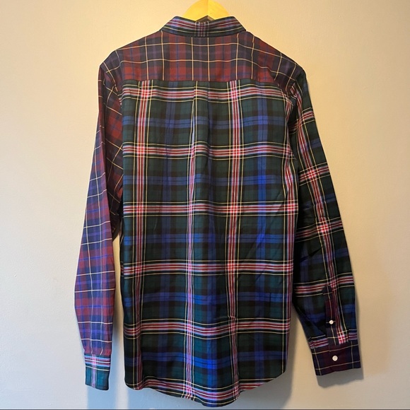 NWOT | Simons le 31 plaid button down shirt - Picture 5 of 7